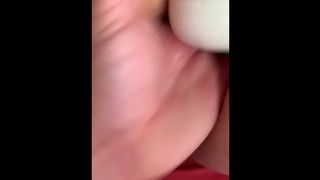 Wand Squirting Slut Wife. Gushing Pussy