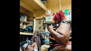 Ravishing BIG BREASTED WOMAN Wifey Gets Mad & Fiance for Talking too much & Rhode Rod like a Savage Blowed