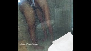 Intimate Morning in Bathroom Counter