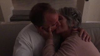 Another first kiss captured