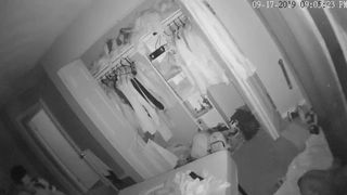 Cheating Wife wants Black Cum inside her while Husband Works