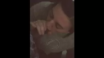 My girl swallows BBC outside my work blows my jizz