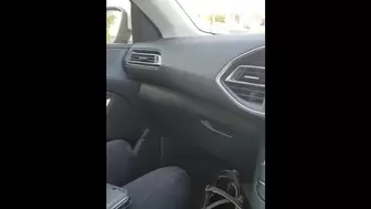 Step mom has the best fuck in her life in the car with step son
