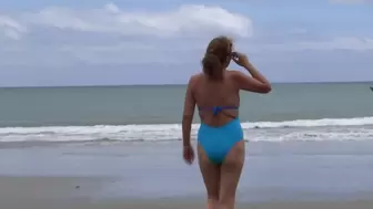 My ex-wife cuckolds me on the beach with my best friend, she is fascinated by his massive rod