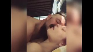PASSIONATE KISSING AN FUCKING WITH HOTT MILF WIFEY
