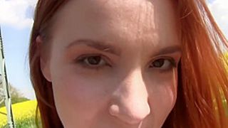 409 Redly Strawberry Blonde Student Slammed