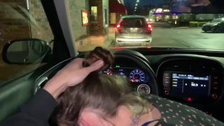 Wifey Sharing , in Public JIZZ DOWN THROAT 