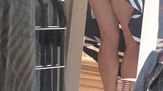 pantyless house cleaning