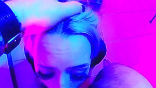 Slothy & Sexy Succubus Self Perspective - Horny Chick Gets Her Throat Destroyed & Twat Hammered In The Kitchen