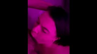 Chubby ex-wife likes to lick wang