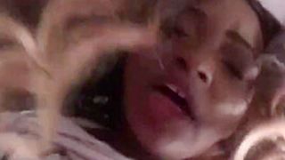 Noemie Bilas - Thin Ebony Teeny Mounts White Bf