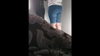 Most Amazing Tight Jeans on Step Mom get pounded by step son