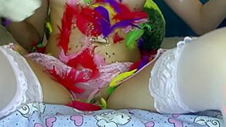 Alluring Squirt After Carnival Real Cumming