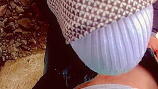 Public Cream Pie Under A Scary Bridge