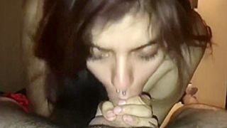 Pale And Chubby Brunette Milf