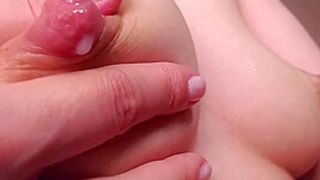 Soft Nipples Play With Water 10 Min