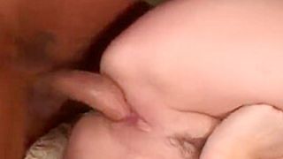 Ravishing Boobed Girl Wearing Nets Mounts Customer