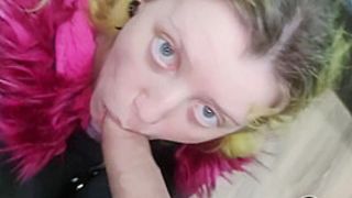 Charming Schoolgirl In A Jacket Learns To Do A Bj And Gets Of Jizz On Her Face And Jacket