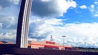 Submissive Friend Swallows Me Dry In Lowes & Home Depot - Sperm Shot!