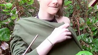 Rear-End Fingered By Dp Lady Who Enjoys Masturbates