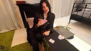 Playing cards with a sexy stepmom