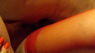 My hubby's horny is seeing a gigantic dong going in and out of my vagina in his face