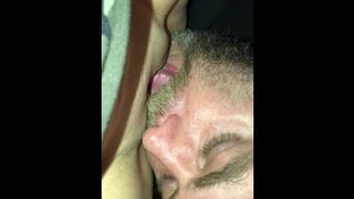 Making out with my wife’s tiny red swollen snatch