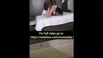 PAWG Abby Gets Rammed Hard By BBC at the Hotel