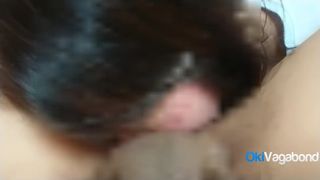 個人ビデオ撮影 Asian Housekeeping rimming and swallow foreigners prick 外国人のチンコを飲み込む家政婦さん。