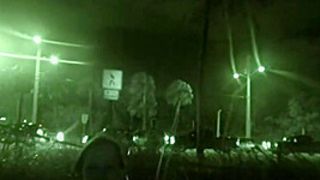 BrookeSkye with small melons Fingering Twat Outdoor