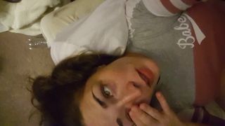 Husband Eating Blonde Louisiana Wife Pussy