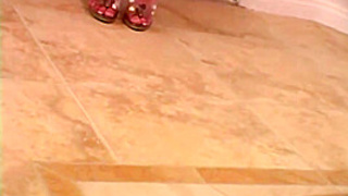 Alluring Liz showing large breasts and tasty snatch photoshoot