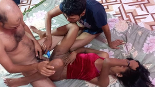 2 meat, 1 slut spunk swap and swallow threesome sex bengali