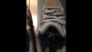 Cum in my Wifes Friends Adidas Superstar