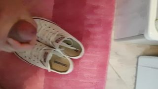 Cum on Wifes Converse Sneakers