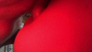 Wife doggy style making her little noises