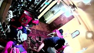 BURGLAR STEALS WIFE ASSHOLE ON CHRISTMAS DECKED HER WALLS WIT EGG NOG!!