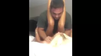 Fine guy rides my little wet cunt and finishes in my mouth