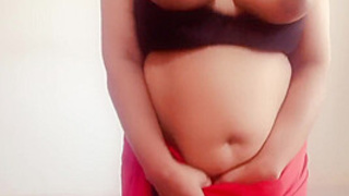 Indian Huge Breasts Riya Riding Dildo After Seeing Her Friend Masturbating