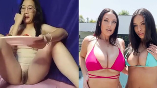 ANGELA WHITE - Dream Busty Bikini Threesome with Autumn Falls