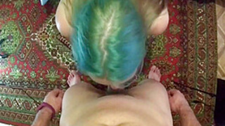 Self Perspective.the Lady Sucks Of Cum, I Sperm In Her Mouth From A Monstrous Wang. Deep Throat