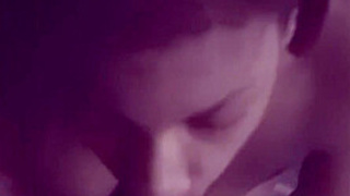 Ebony Woman In Retro Clip Poked After Some Blowing