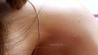 Busan whore blowing and riding her bf