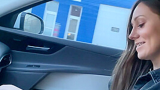 Russian Blogger Got Bitch To Have A Oral Sex In The Car. With Conversations. Your-porn