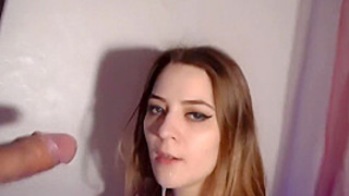 Smoky Sperm Shot (blow A Meaty Penis, Smoke A Vape, And Then He Will Sperm Heavily On My Face)