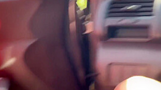 She Caught Me Masturbating In The Car And Decided To Help Sitting On My Rod - Anal
