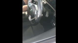 Step mom caught cheating boy fucking with step son in the car park