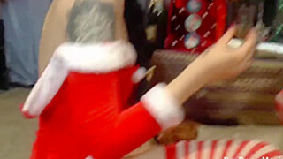 Festive Fun with Brits April and Alessa