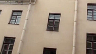 Teenie showering naked in hotel room