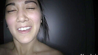 GloryholeSwallow - Jiani's 3rd Visit